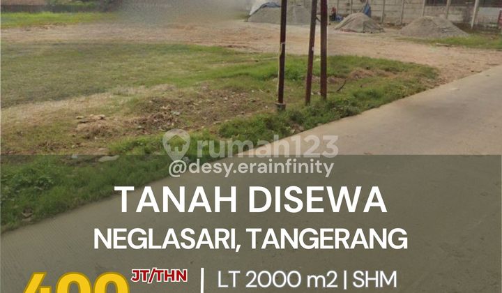 For Rent Land in Neglasari, Tangerang, Banten For Rent Land in Neglasari, Tangerang, Banten