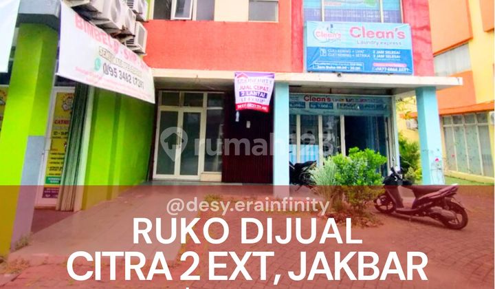 Dijual Ruko di Citra 2 Ext, Jakarta Barat