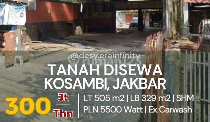 Disewakan Tanah di Kosambi, Jakarta Barat