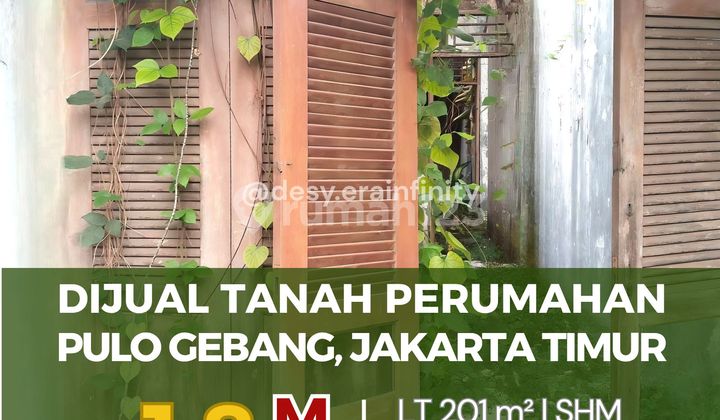 Dijual Tanah Perumahan di Pulogebang, Jakarta Timur Dijual Tanah Perumahan di Pulogebang, Jakarta Timur