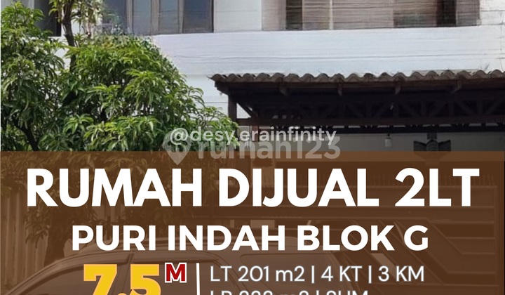 Rumah Nyaman Di Puri Indah Blok G 2