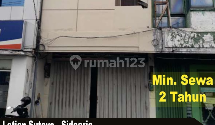 For Rent: Ruko Letjen Sutoyo, Sidoarjo