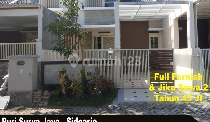 Disewakan Rumah Puri Surya Jaya Sidoarjo 1