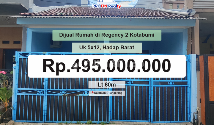 Perumahan Regency 2 Kotabumi  Rumah Minimalis jalan besar 1