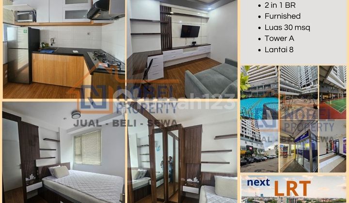 Siap Huni Apartemen Menteng Square 1 Kamar Furnished Luas 30Msq
