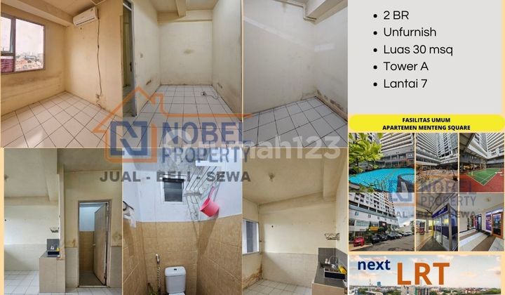 Disewakan Apartemen Menteng Square Unfurnished 2Br Jakarta Pusat