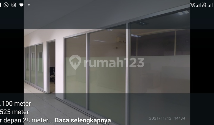 Ruang Usaha Gedung Dan Tanah Luas 10.000meter Kranji Sultan Agung Sumarecon Bekasi Narogong Akses Jakarta