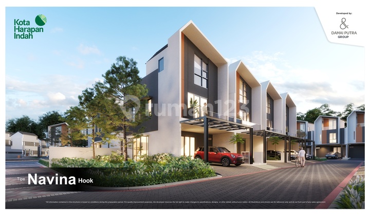 Rumah Dua Lantai Kota Harspan Indah