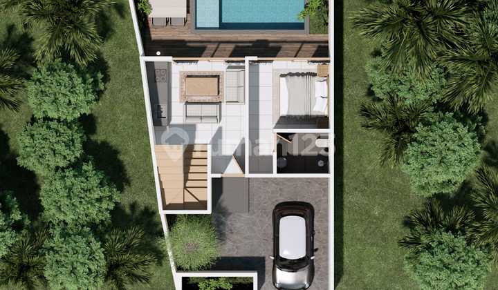 Villa Modern Minimalis + Private Pool 2 lantai
