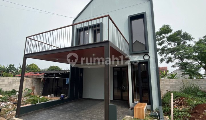 Jual Rumah Modern Bergaya Jepang di Bojong Sari Jual Rumah Modern Bergaya Jepang di Bojong Sari