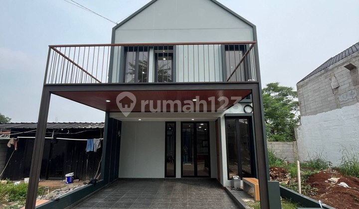 Jual Rumah Modern Bergaya Jepang di Bojong Sari Jual Rumah Modern Bergaya Jepang di Bojong Sari