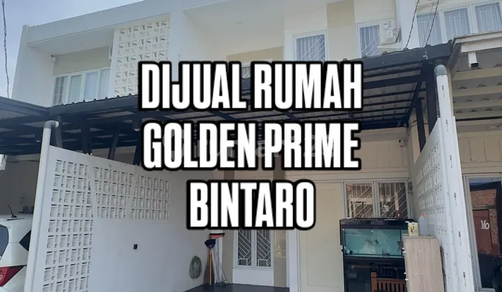 Rumah Cantik Full Furnished Golden Prime Bintaro 1