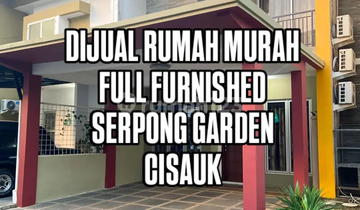 Rumah Cantik Murah Full Furnished Serpong Garden Tangerang
