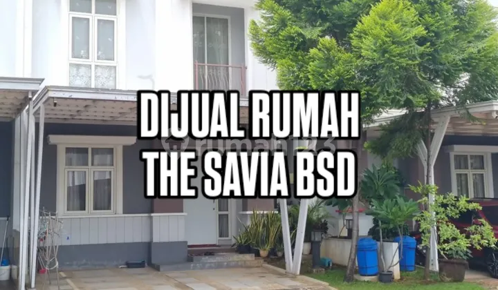 Rumah Rapi Siap Huni Dekat Akses Tol Dan Pasar The Savia Cluster Visana Bsd City 1