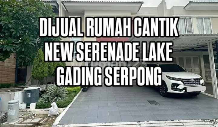 Rumah Cantik Murah Furnished New Serenade Lake Gading Serpong Rumah Cantik Murah Furnished New Serenade Lake Gading Serpong