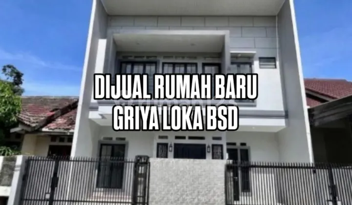 Rumah Baru Cantik Siap Huni Griya Loka Bsd City Rumah Baru Cantik Siap Huni Griya Loka Bsd City