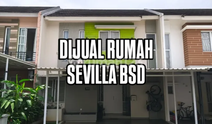 Rumah Furnished Cantik Siap Huni Sevilla Bsd City