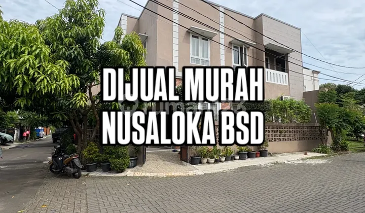 Rumah Murah Cantik Rapi Terawat Hook Nusaloka Bsd City