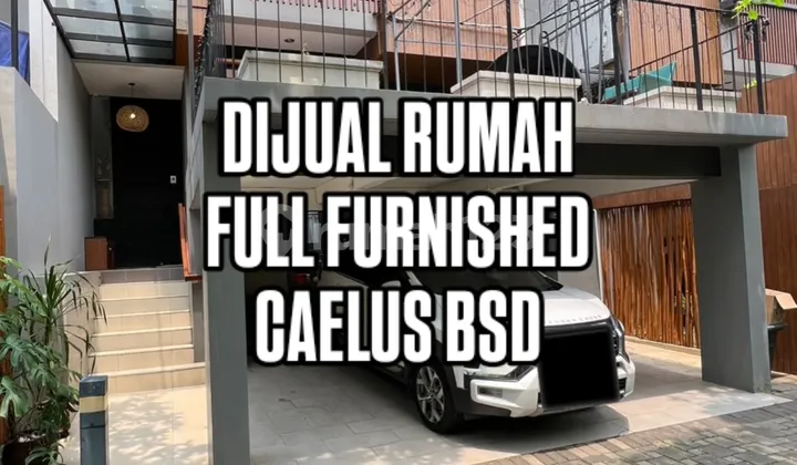Rumah Cantik Full Furnished Caelus Greenwich Bsd City