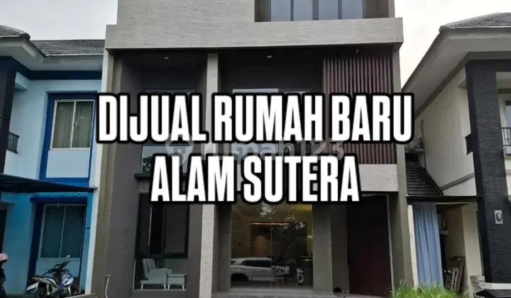 Beautiful New House with Nice Interior Design in Feronia Silk, Alam Sutera, Tangerang