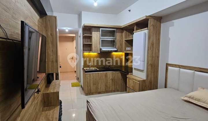 Dijual Apartemen Anderson Minimalis Nuansa Wood Siap Huni Furnish Studio Lantai 20 Connect Pakuwon Mall Surabaya Barat 1