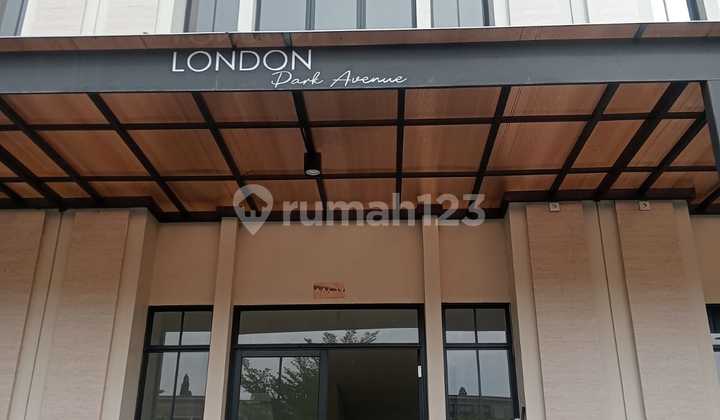For Rent New Shop House Gresik Tourism Bukit Mas Wiyung London Park Avenue 2 Floors Area 90m Near Pakuwon Mall West Surabaya 1