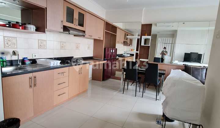 For Rent: Waterplace Tower C Apartment, 2 Bedrooms, 56 sqm Area, Opposite Pakuwon Mall and A Step Away to Citraland, West Surabaya. 2