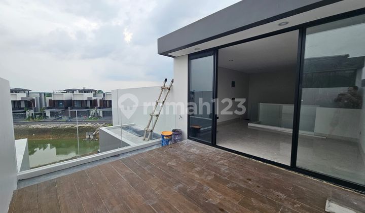 For Rent New House Fresh Dempsey Hill Citraland 2 Floors 3 Bedrooms 3 Floors Has Rooftop Near Ciputra University West Surabaya 2