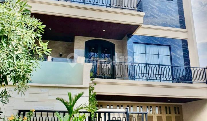 For Sale New Fully Furnished Emerald Mansion Citraland 3 Floors 4 Bedrooms Land Area 210m Near Pakuwon Mall West Surabaya