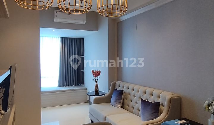 For Quick Sale Anderson Apartment 2BR 2nd Floor Bay Window Fully Furnished Ready to Occupy Connected to Pakuwon Mall West Surabaya