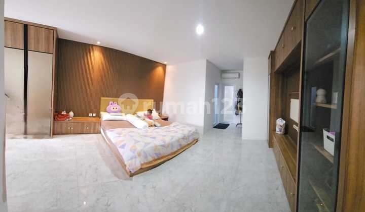 kamar tidur rumah cantik rancamaya golf estate