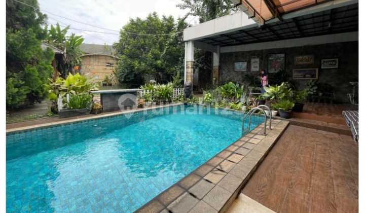 Fh573 Jual Rumah Mewah Dengan Kolam Renang Di Cibuburharjamukti, Cimanggis, Depok 2