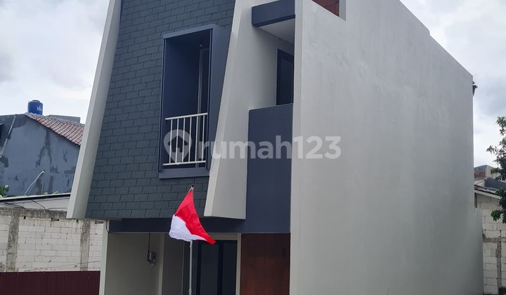 Scandinavian House for Sale Near Harjamukti LRT Station