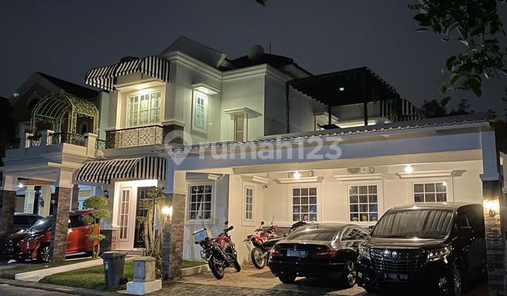 Nt422 Jual Rumah Hoek Kolam Renang Raffles Hills Cibubur 2