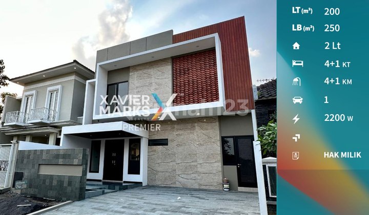 New Luxurious Brand New House in Araya Golf Malang