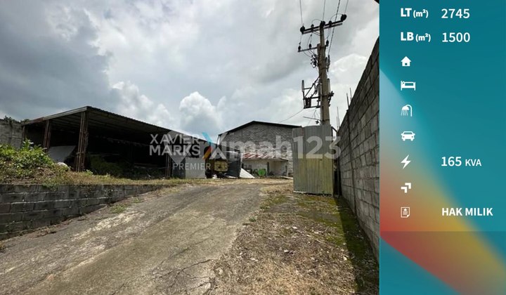 Bonus Land for Warehouse on Main Road in Joyo Agung, Malang