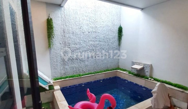 Rumah Villa Full Furnish Dekat BNS di Alibaba Village Batu 2