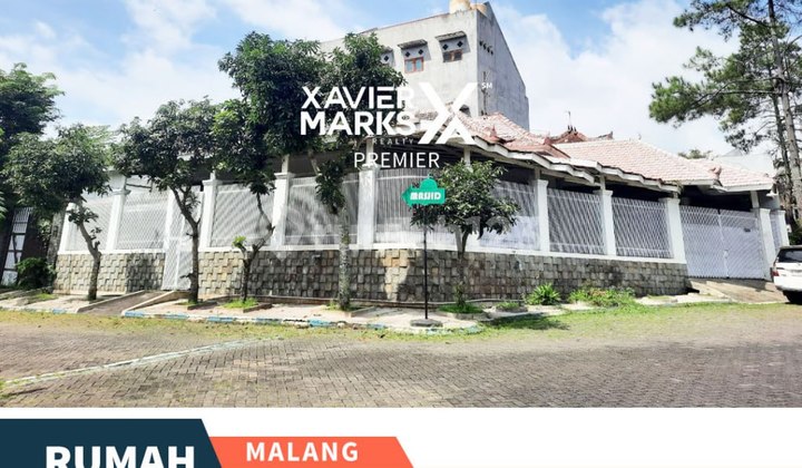 Rumah + Ruang Usaha Kawasan Nyaman di Graha Dewata Malang