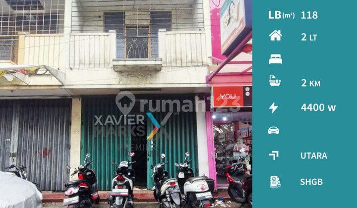 Ruko 2 Lantai Cocok Berbagai Usaha di Borobudur Malang