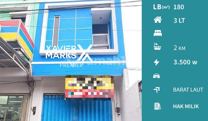 Ruko Siap Huni Dekat Alun-alun di Jl Dr Sutomo Malang