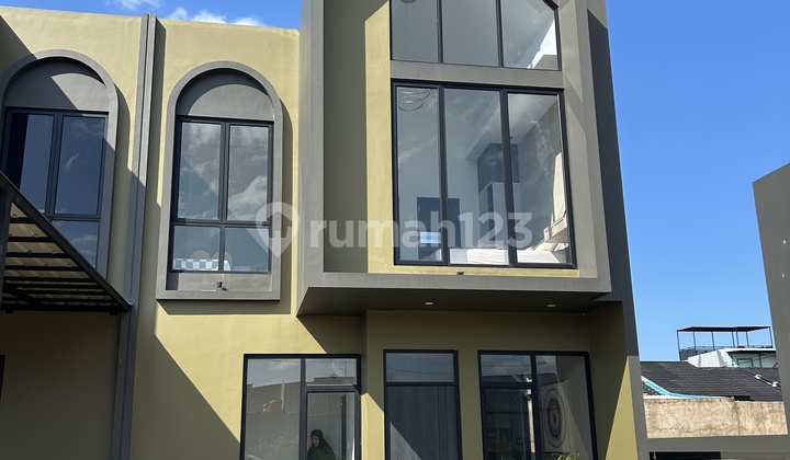 Two Story Scandinavian Housing. 1