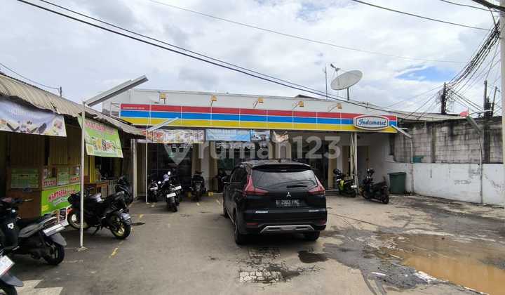 Di Jual Lahan dan Bangunan serta Usaha Indomaret dan 5 Kios (Umkm) di Pasar Rebo, Jakarta Timur