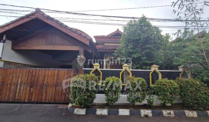 Dijual Rumah Asri Akses Jalan Luas di Komp AU Curug Indah JakTim 1