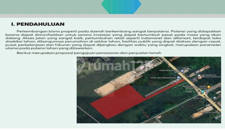 Land for Sale in Banjarmasin, South Kalimantan