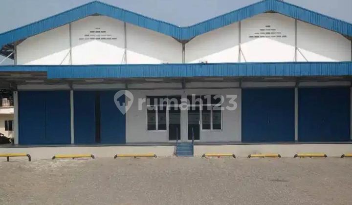 Dijual Cepat Gudang & Kantor di Pinggir Tol Jl. Raya Bekasi