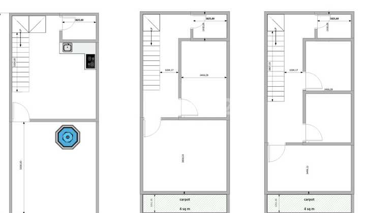Dijual Rumah Kost Baru Tanjung Duren, Furnished 12Kt, 3 Lantai, Semua KM Dalam, Akses Jalan 1 Mobil, Jakarta Barat