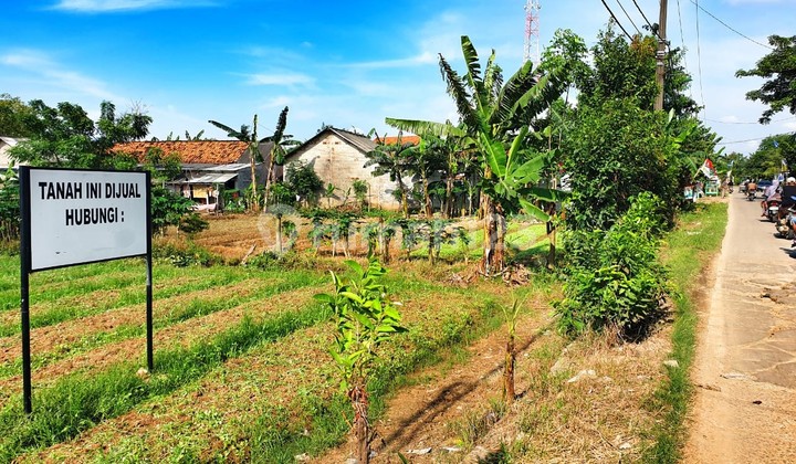 Dijual Tanah Kavling Komersial Pinggir Jalan Raya Babelan, Bekasi, Luas 2.478m2, Jawa Barat