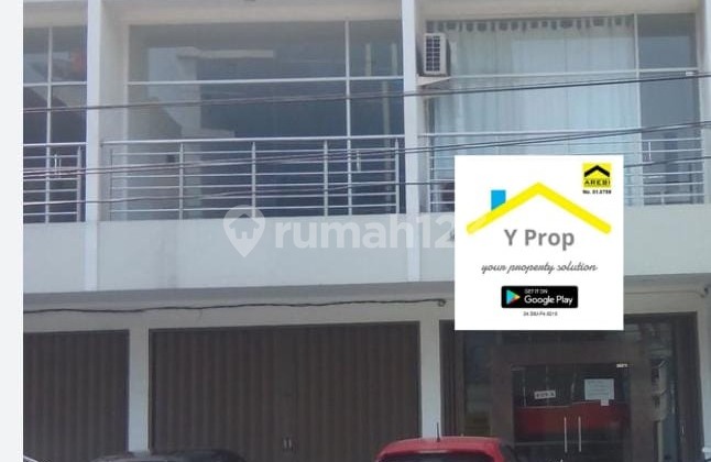 Dijual Ruko dgn Lift di Tanjung Duren Raya, Lokasi Strategis terdekat ke CP Mall, Lb +/- 250m2, 4 lantai, Jakarta Barat