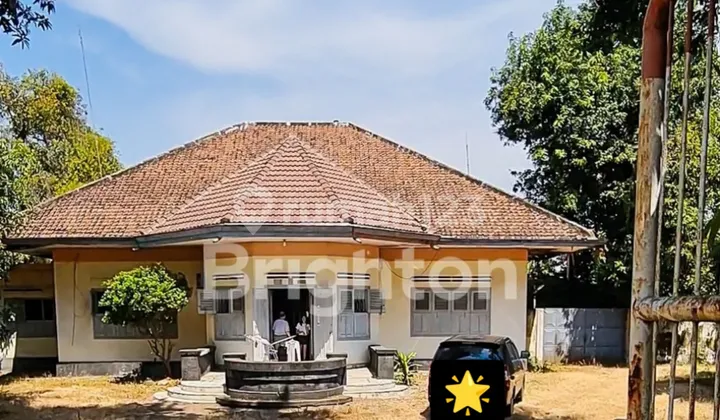 Rumah Jadul 1 Lantai Hitung Tanah Pusat Kota Mojokerto