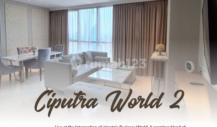 Disewakan Unit 2+1Br di Ciputra World 2, Pet Friendly Disewakan Unit 2+1Br di Ciputra World 2, Pet Friendly